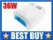 bk594 Markowa LAMPA UV 36W 2 zakresy + 4 ŻARÓWKI