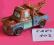 Auta autko z bajki   PIXAR  metalowy  Cars 102