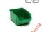 10 x ZIELONY POJEMNIK MAGAZYNOWY 165x110x75
