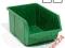 12 x ZIELONY POJEMNIK MAGAZYNOWY 350 x 220 x 165