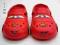 CHODAKI KLAPKI CLOGS DISNEY CARS AUTKA tu roz 22