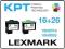 2x Tusz Lexmark 16 XL + 26 XL X2330 2350 72 74 75