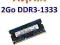 Nowa pamięć RAM HYNIX 2GB DDR3 1333MHz PC3-10600