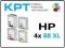 4xTusz HP 88 XL OfficeJet Pro L7600 7680 7700 7780