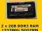 Nowa RAM KINGSTON 4GB 2x2GB DDR3 1333MHz PC3-10600
