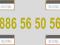 -- 886 56 50 56 -- ZŁOTY NUMER HEYAH, F. VAT 23%