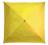 Parasolka damska w kształcie kwadratu żółta