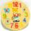 Playme KOLOROWY EDUKACYJNY ZEGAR PUZZLE 1745F