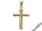 Krzyżyk złoty. Au585.