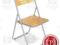 KRZESŁO SKŁADAK 1 MEBLE SZKOLNE PRZEDSZKOLNE