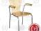 KRZESŁO TALIA Z PODŁOKIETNIKAMI MEBLE SZKOLNE