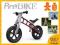 FirstBike RACING RED rowerek biegowy z hamulcem