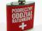 Piersiówka czerwona PODRĘCZNY ODDZIAŁ RATUNKOWY