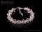 Bransoletka SWAROVSKI ELEMENTS Bicone 6mm Crystal