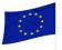 FLAGA UNII EUROPEJSKIEJ 90 x 50CM FLAGI UE SYMBOLE