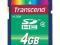 Karta pamięci SDHC Transcend, 4 GB, class 4