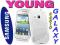 S-LINE CASE TPU GALAXY YOUNG S6310 BIAŁY + FOLIA