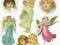 OLD-FASHIONED ANGELS AND CHERUBS STICKERS AND