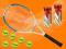 Rakieta tenisowa WILSON tenis POKROWIEC + 6 piłek