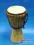 Bęben bębenek djembe 6 cali prosto z Afryki