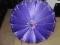 Parasolka duża satyna fiolet fioletowa #528