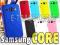 Samsung Galaxy CORE i8260 | RUBBER ETUI + 2x FOLIA