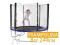Trampolina siatkazewnętrzna Hop-Sport 8ft 244 cm