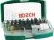 Bity Bosch, oznaczone kolorami, 6,3 mm (1/4'')
