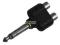 Złącze Jack 6.3 MONO-2xGN RCA