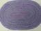 MATA NA STÓŁ OWALNA LAWENDA FIOLET 30x45cm HT 4849