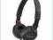 SONY MDR-ZX100B  SŁUCHAWKI SONY CZARNE