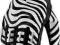 RĘKAWICE ICON 1000 CATWALK r. XL  ZEBRA
