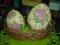 Koszyk pisanki jajko dekoracja wielkanoc