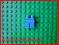 Lego 970c00 nogi ludzika niebieskie 1szt.