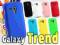 Samsung Galaxy TREND S7560 | RUBBER ETUI +2x FOLIA