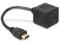 Delock 65226 Kabel HDMI male&gt; 2xHDMI female#K5