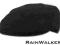 Ciepła czapka męska angielka (czarna) 56 cm
