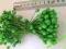 PEREŁKI , KULKI  na DRUCIKU , --- 35 SZT-- zielone