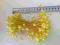 PEREŁKI , KULKI  na DRUCIKU  ----- 35 SZT  żólte