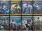 HARRY POTTER  - 1+2+3+4+5+6+7+8 - (Komplet 8 DVD)