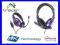 Słuchawki TRACER VEGA VIOLET Fioletowe GW FV