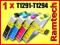 1x TUSZ EPSON T1291-4 STYLUS SX535WD SX620FW CHIP