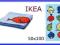 Ręcznik do rąk dla dzieci IKEA SVALEN rybki 50x100