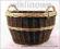 KOSZ Z WIKLINY KOSZYK WIKLINOWY wiklinowe D27 43cm
