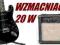 GITARA ELEKTRYCZNA+WZMACNIACZ 20 W + MASA DODATKÓW