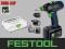 FESTOOL wkrętarka wiertarka aku T12+3 Li 3,0 SET