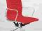 VIP NOWOCZESNY FOTEL CZERWONY GABINETOWY EAMES