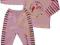 komplet bluzka+spodnie KOLORINO róż r.86 MamiTati