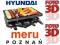 GRILL ELEKTRYCZNY RACLETTE HYUNDAI 938 + 8 ŁOPATEK