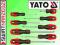 YATO Wkrętaki CrMo komplet 8 szt wkrętaków 2784